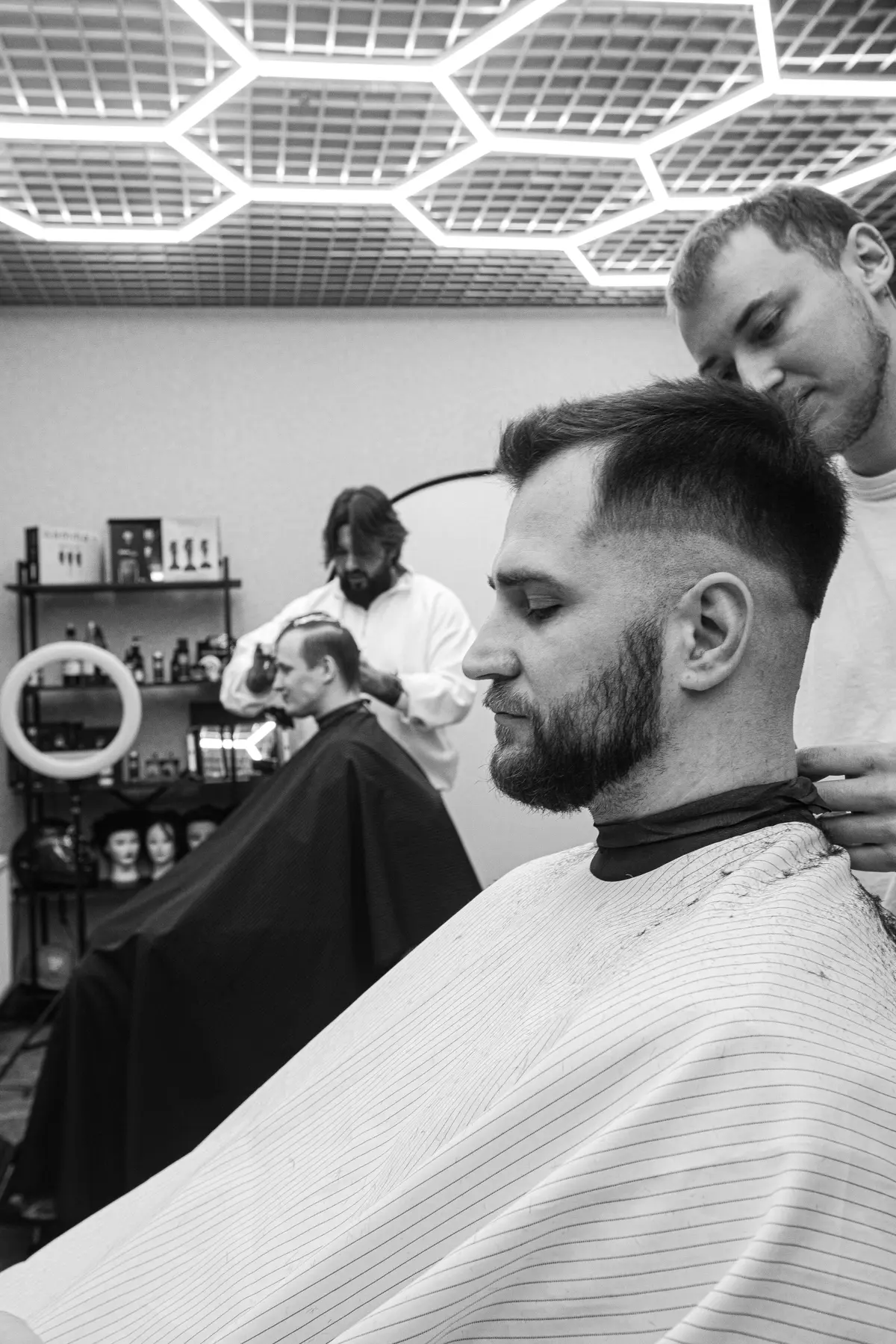 Оформление бороды клиенту